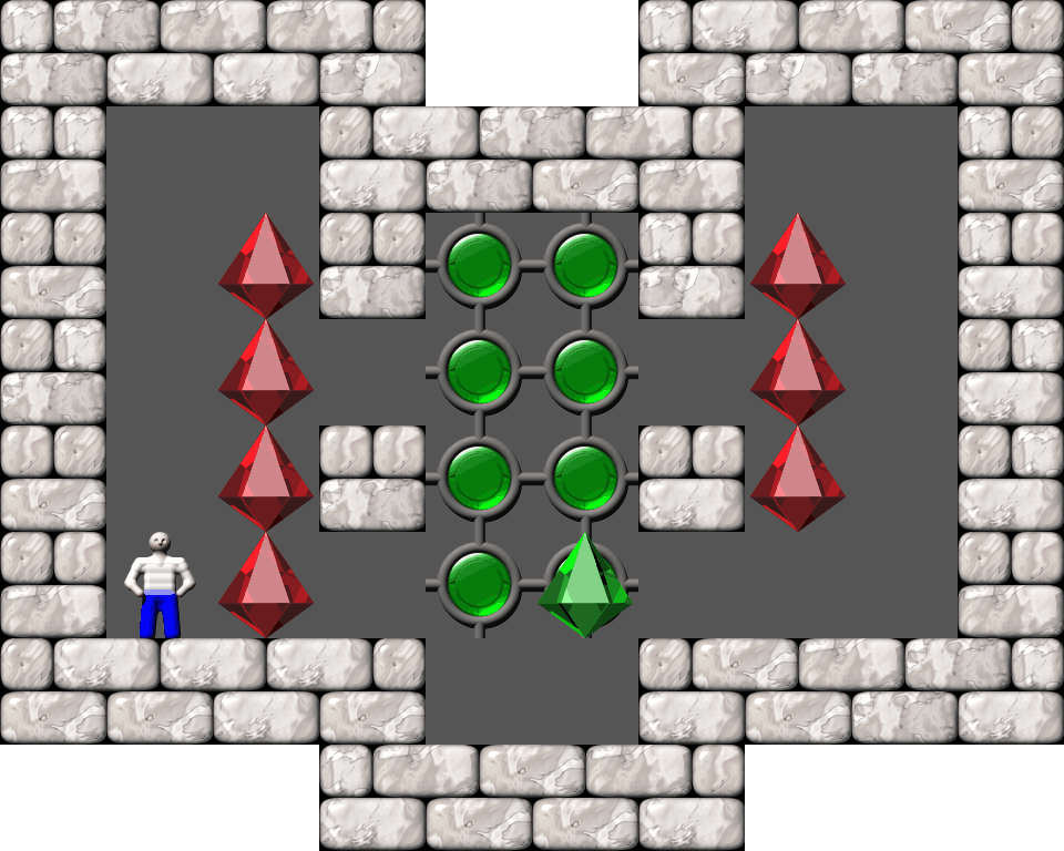 Sokoban Mass Remodel level 1481